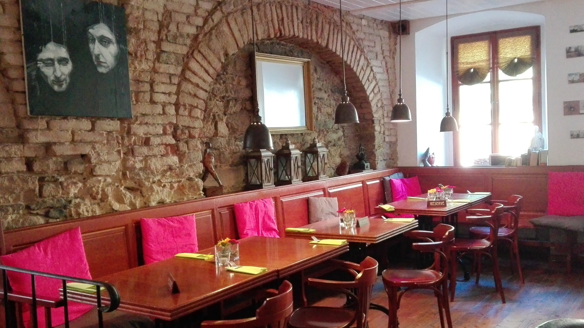 Exteriér Faustova dvora - kulturní památka